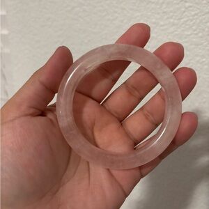 Rose Quartz Bangle